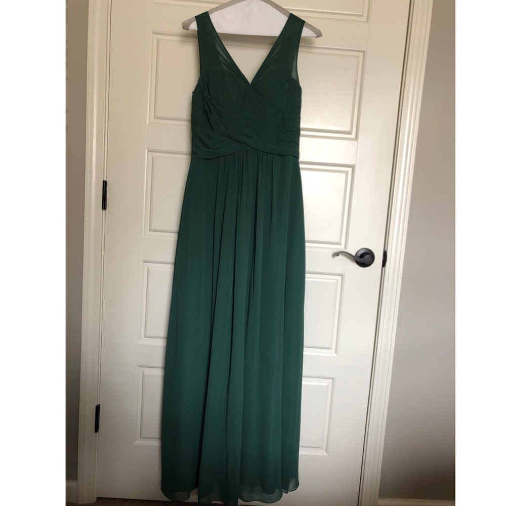 Azazie Alicia Dark Green Bridesmaid Dress